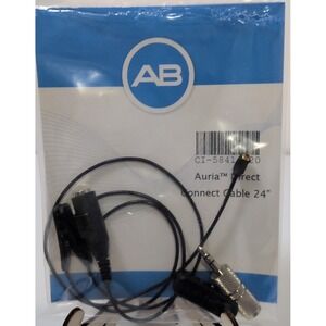 Advanced Bionics Auria Direct Connect Cable 24" Black New CI-5841-020 Audio Wire